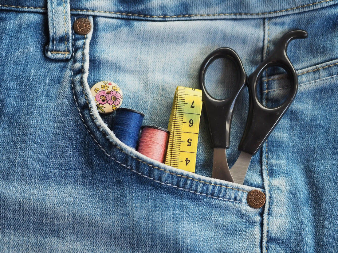 How to Hem Jeans by Hand and How to Patch Jeans: Essential DIY Denim Skills