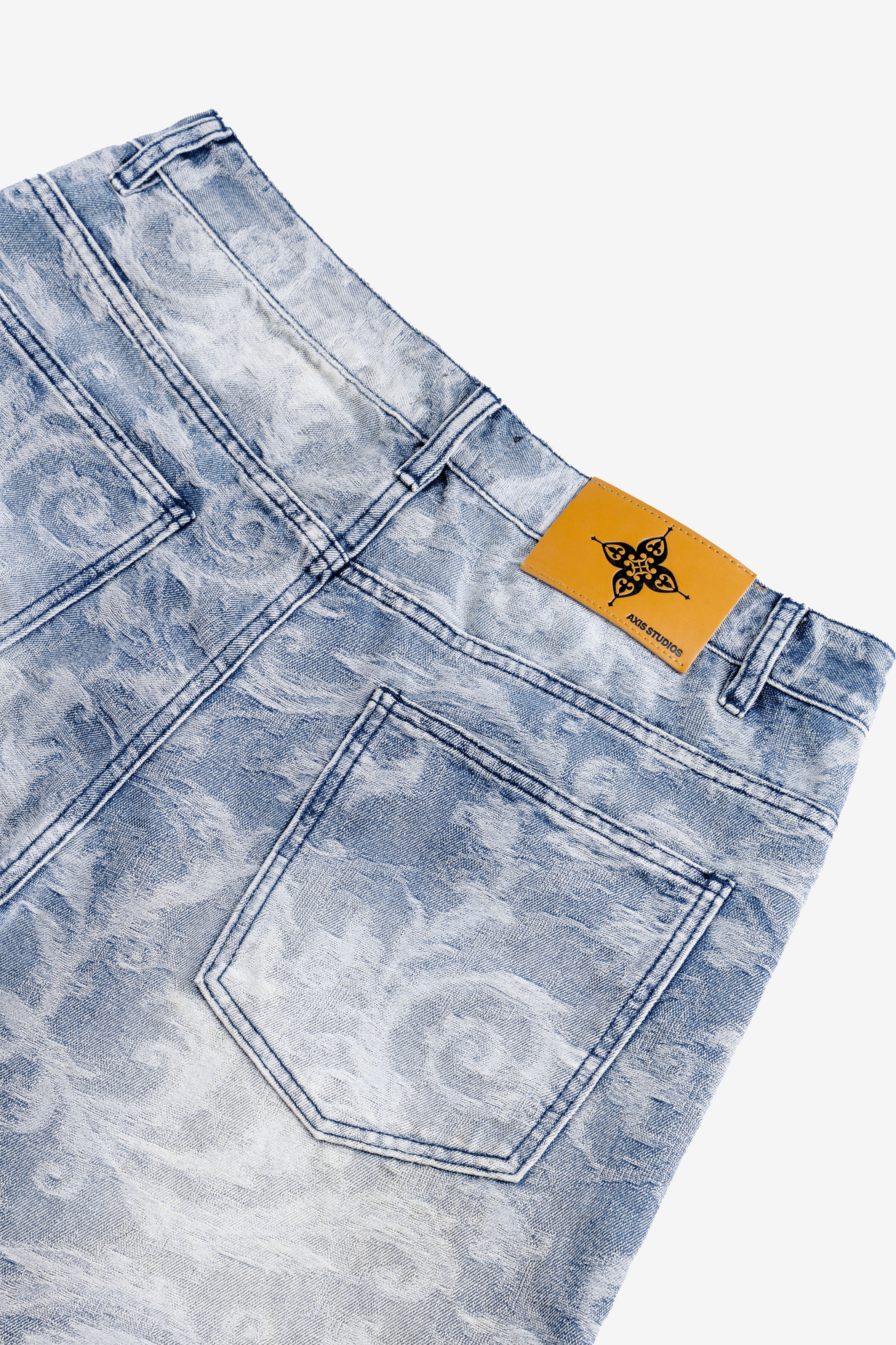 PORCELAIN WASH JORTS