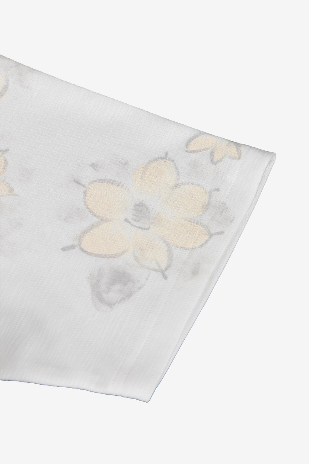 SAMPAGUITA HAND PAINTED TEE - PEARL