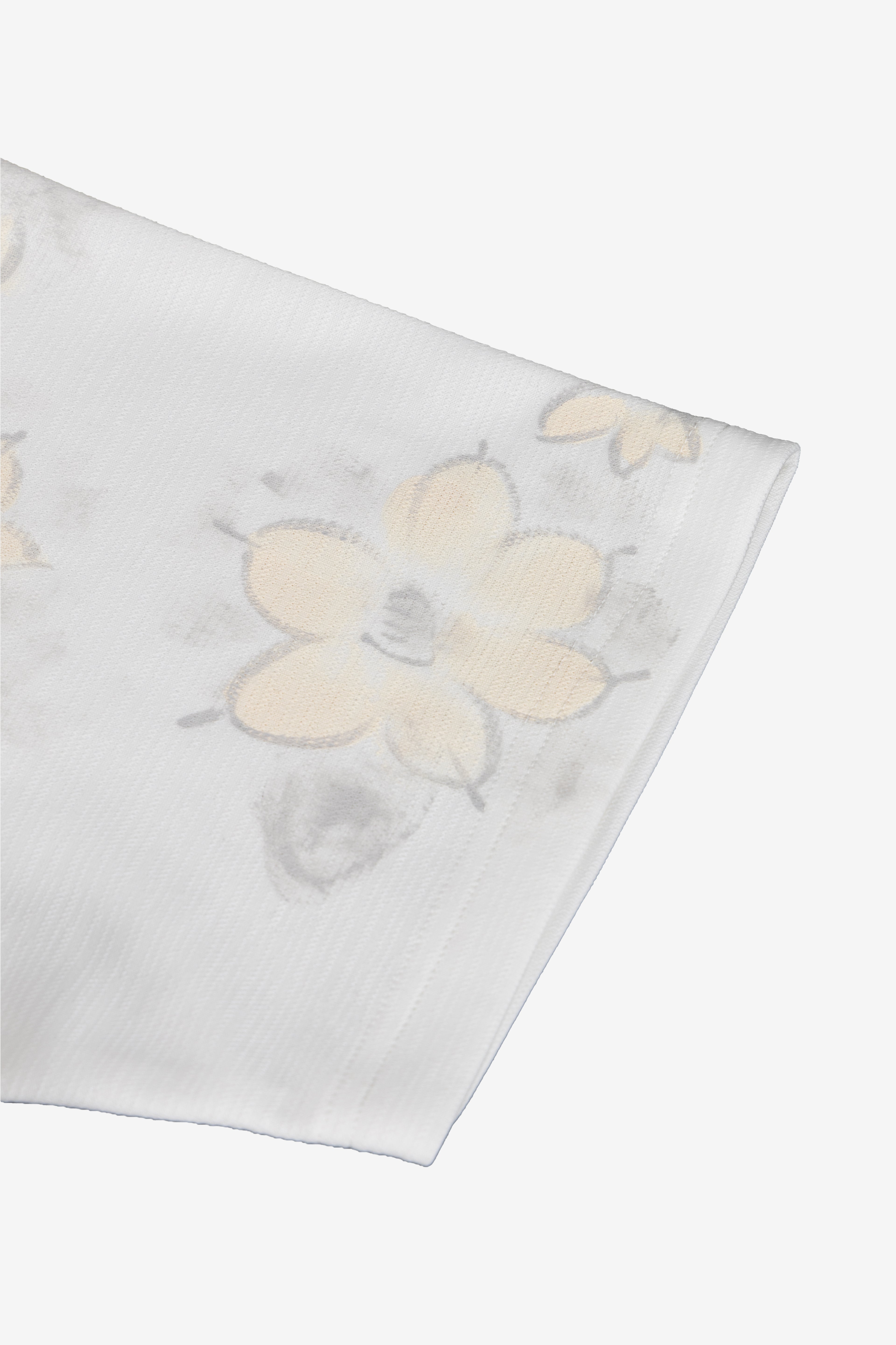 SAMPAGUITA HAND PAINTED TEE - PEARL