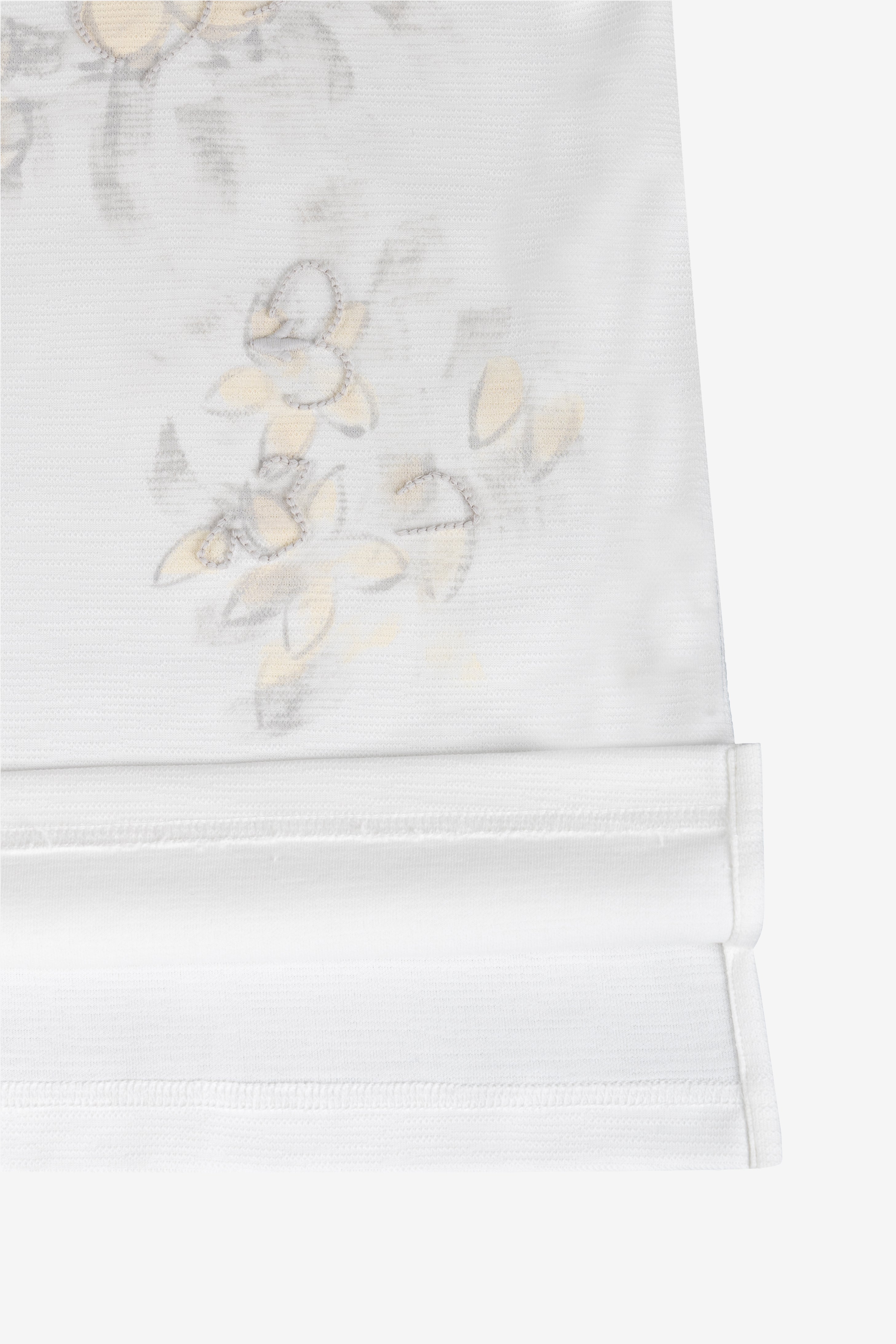SAMPAGUITA HAND PAINTED TEE - PEARL