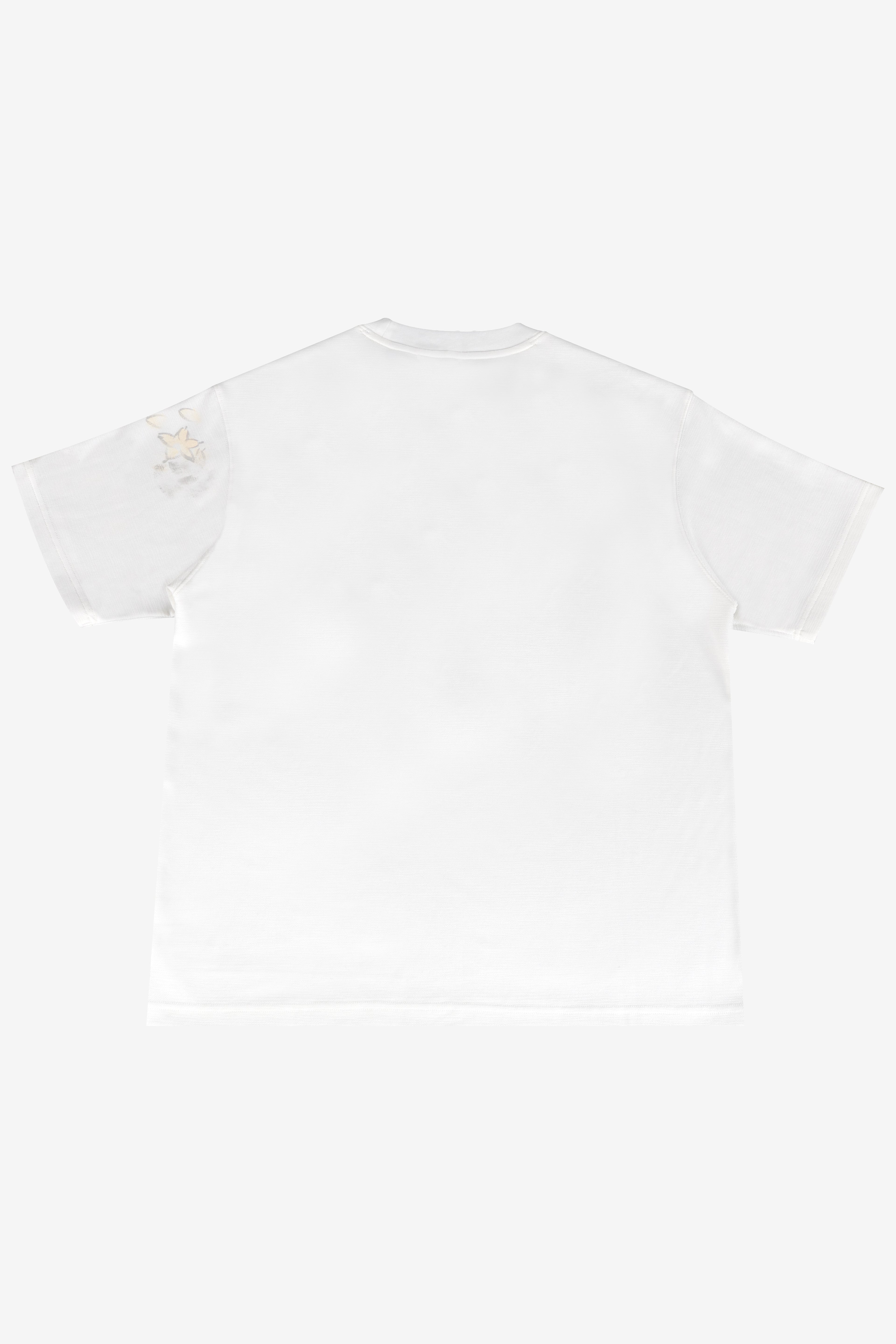 SAMPAGUITA HAND PAINTED TEE - PEARL