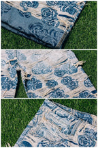 DISTRESSED PORCELAIN DENIM