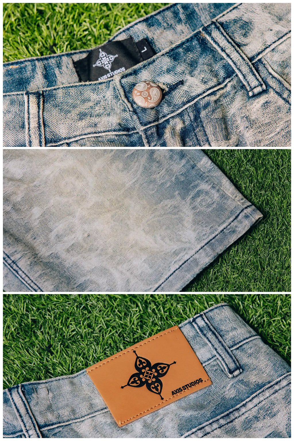 PORCELAIN WASH JORTS
