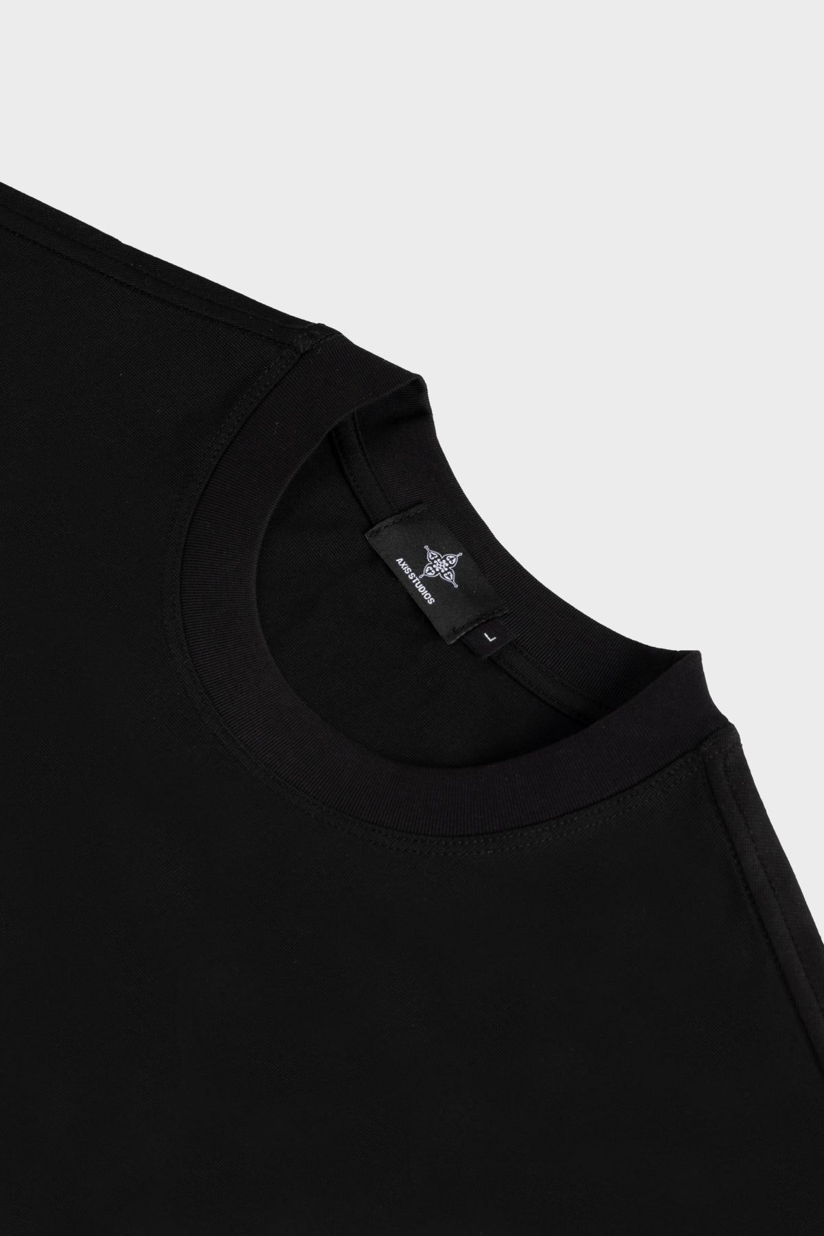 BAMBOO PANDA TEE - OBSIDIAN