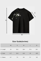 BAMBOO PANDA TEE - OBSIDIAN