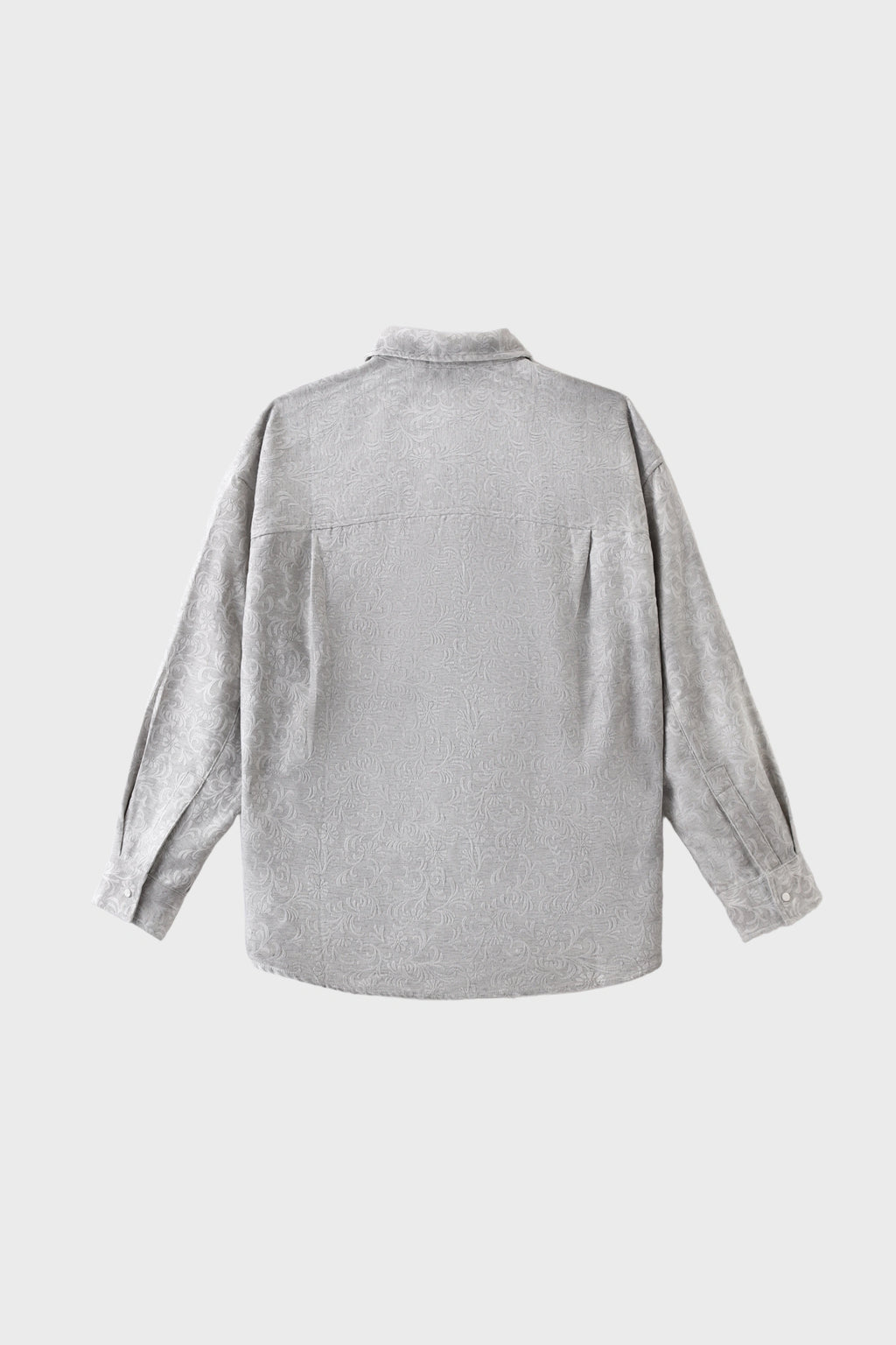 AXIS STUDIOS Jacquard grey shirt jacket