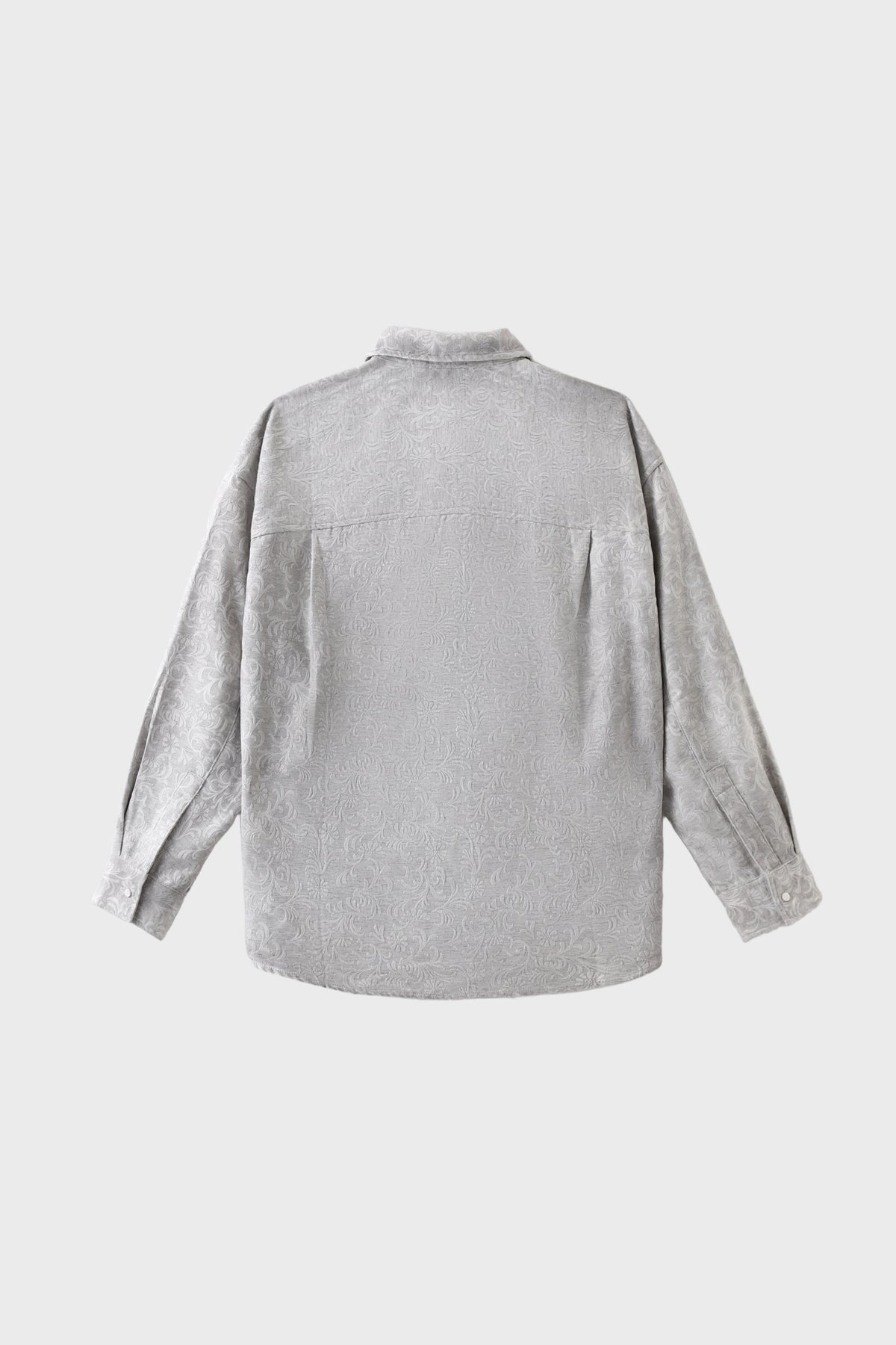 AXIS STUDIOS Jacquard grey shirt jacket
