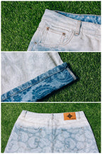 PORCELAIN PAISELY DENIM