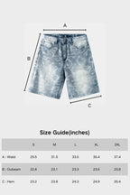 PORCELAIN WASH JORTS