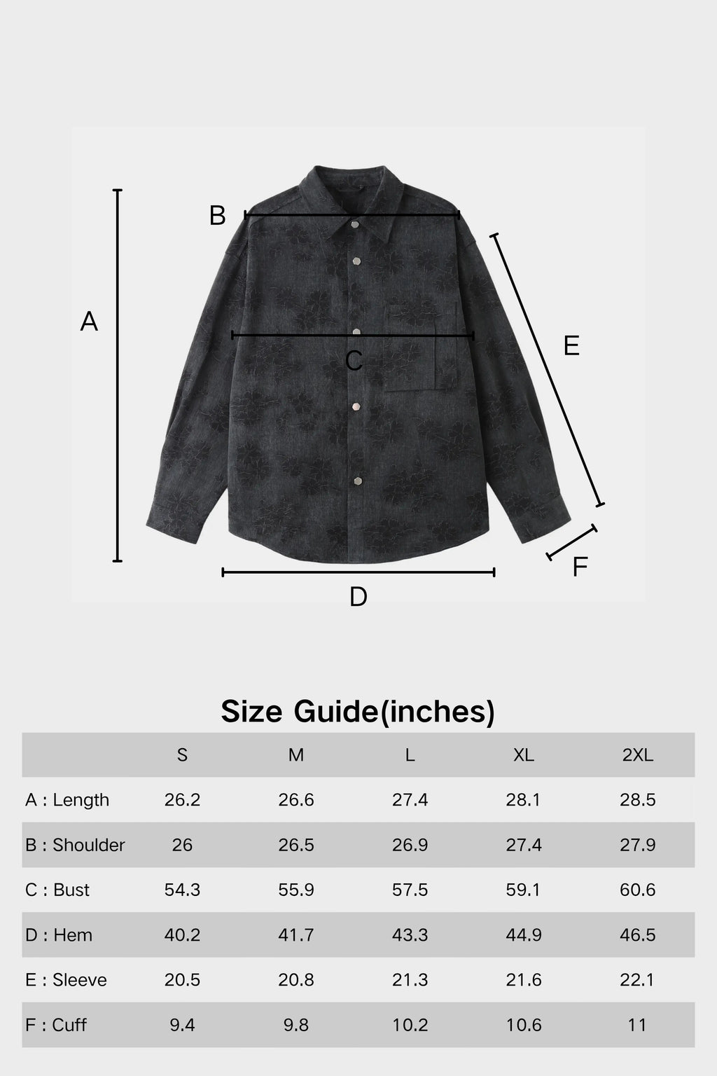 BLACK CAMELLIA JACQUARD DENIM SHIRT