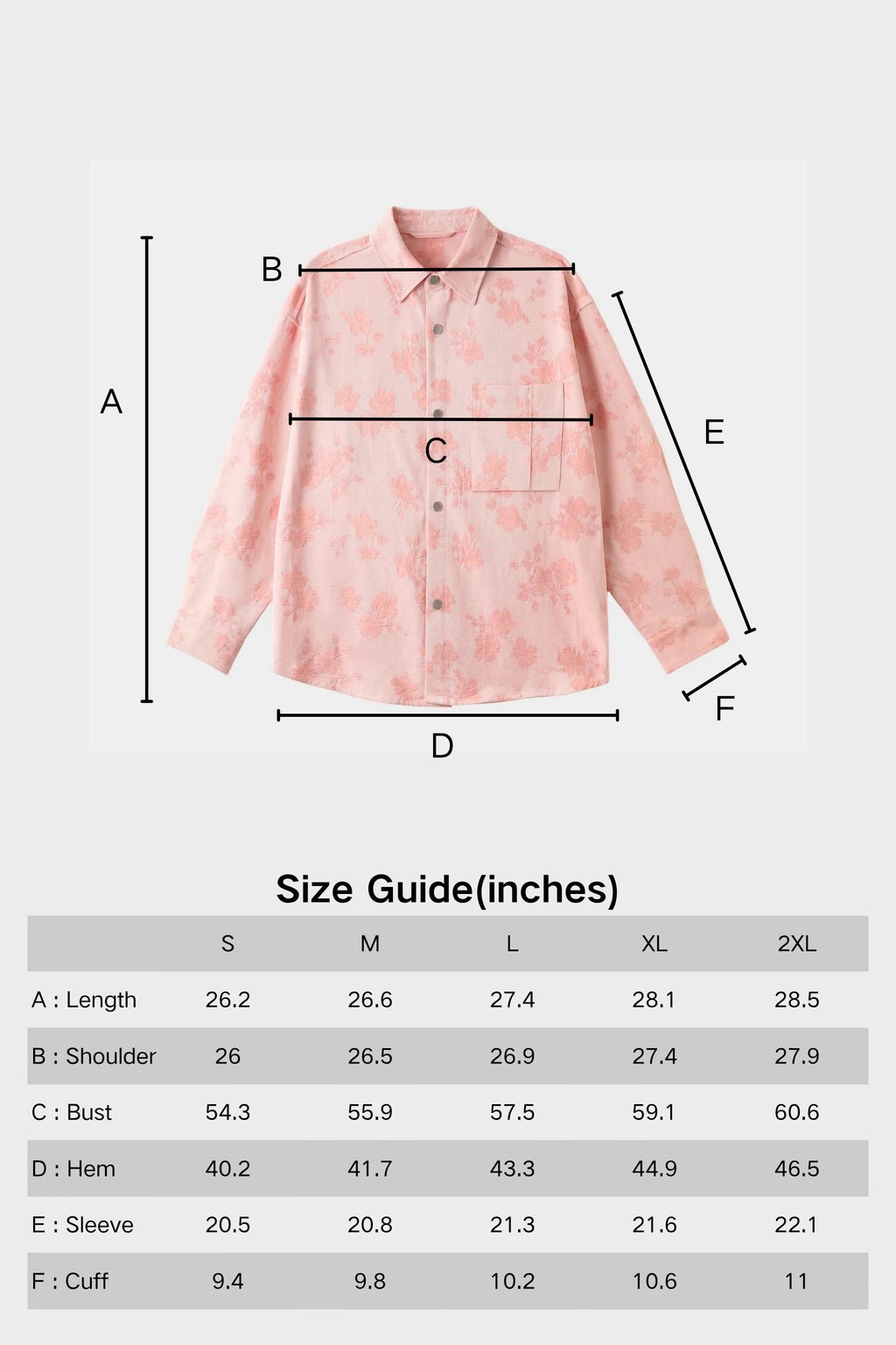 PINK CAMELLIA JACQUARD DENIM SHIRT